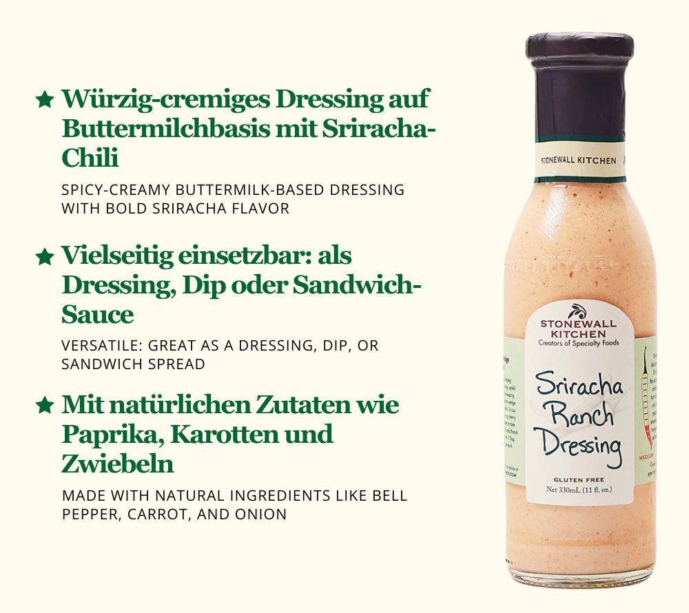 Sriracha Ranch Dressing from Stonewall Kitchen