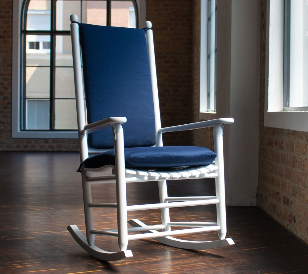 Buy rocking chair cushions in navy – Troutman Rocker