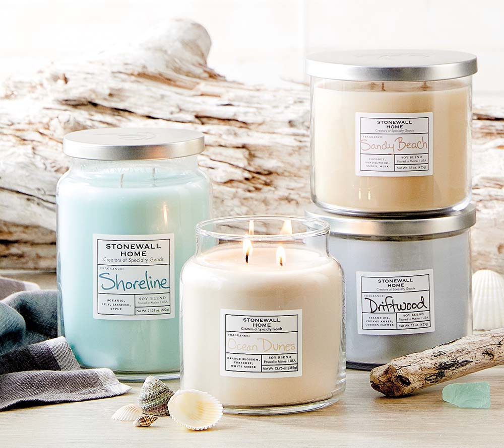 Buy Sandy Beach scented candle – Coconut & Sandalwood scent