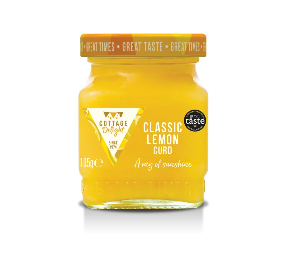 Classic Lemon Curd von Cottage Delight online bestellen – fruchtige Zitronencreme für Scones & Desserts