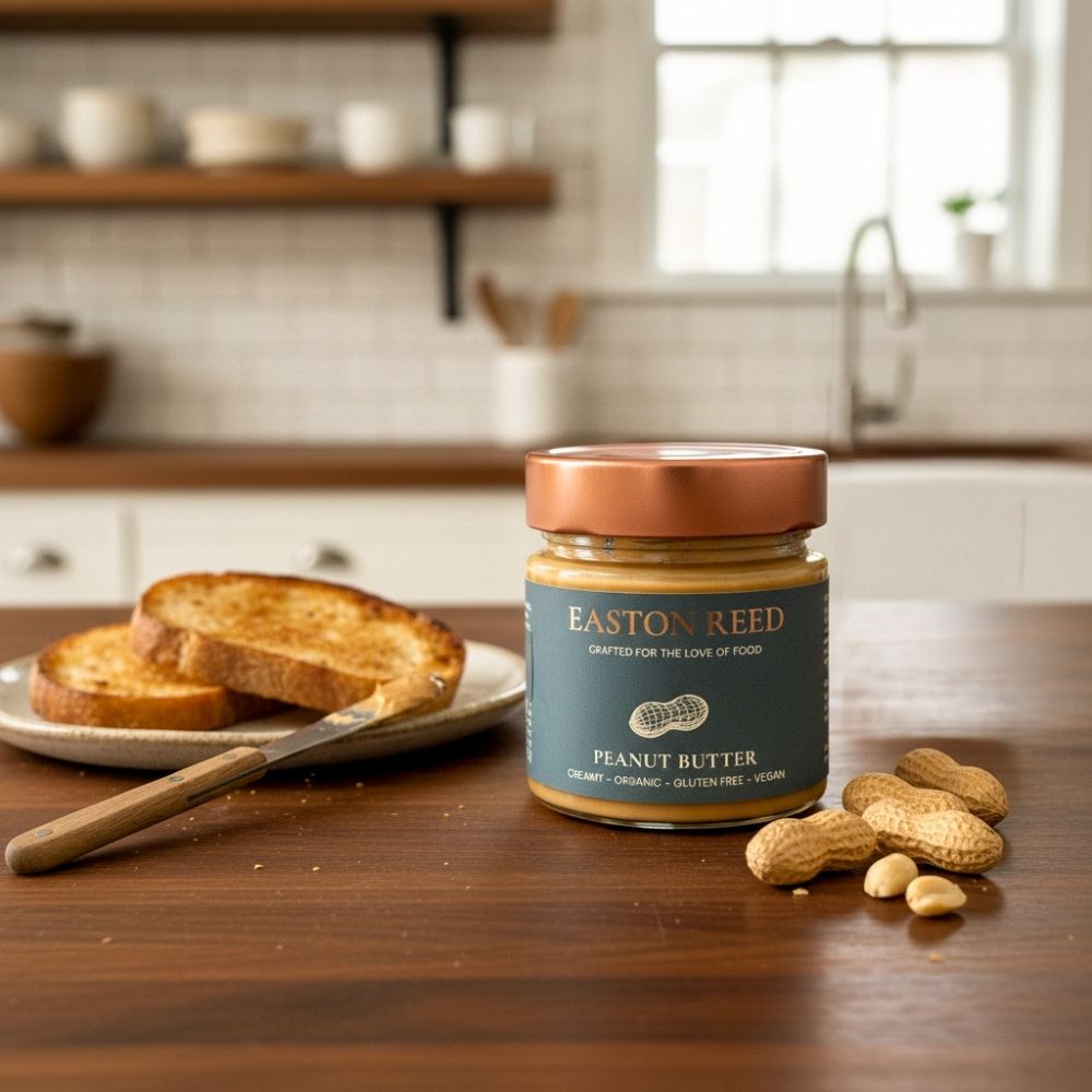 Easton Reed | Sweet & Salty Peanut Crunch – nussig, süß-salzig & knusprig, vegan, glutenfrei & ohne Palmöl.