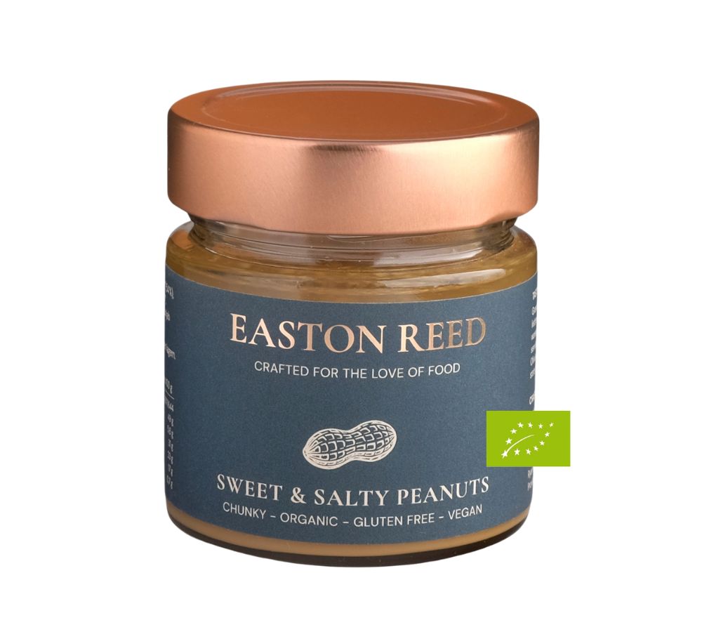 Easton Reed | Sweet & Salty Peanut Crunch | Nussig, süß-salzig & knusprig | Vegan & glutenfrei | Ohne Palmöl & Zusatzstoffe | Jetzt genießen!