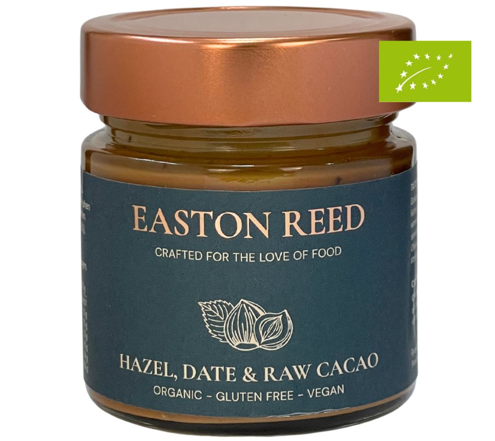 Hazel, Date & Raw Cacao Spread Easton Reed - Haselnüsse & Datteln Aufstrich ohne Palmöl