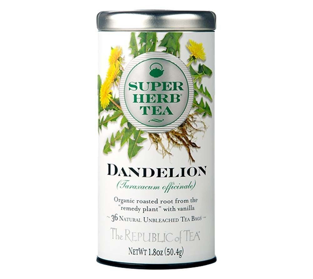 Dandelion Herb Tea by The Republic of Tea (Tin with 36 Bags)