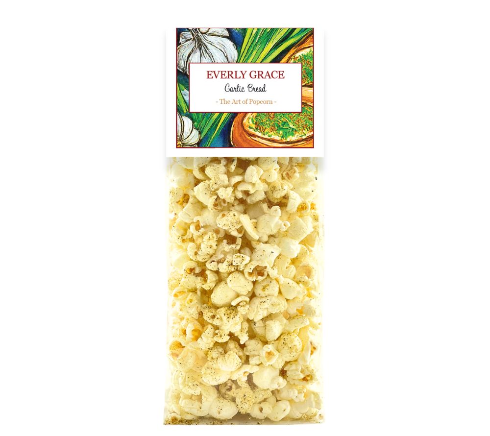 Garlic Bread Popcorn by Everly Grace (40g bag)