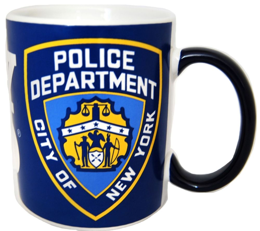 NYPD Tasse bei American Heritage kaufen! Genießen Sie Ihre heiße oder kalte Getränke aus dieser klassischen Tasse im NYPD-Stil.