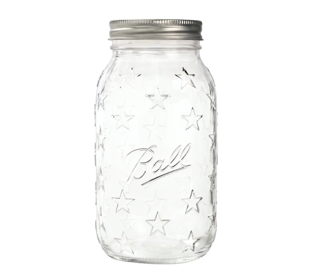 Limited Edition Americana Mason Jar von Ball Mason Jars – kultiges Einmachglas im Americana-Design zum Einkochen, Servieren und Dekorieren.