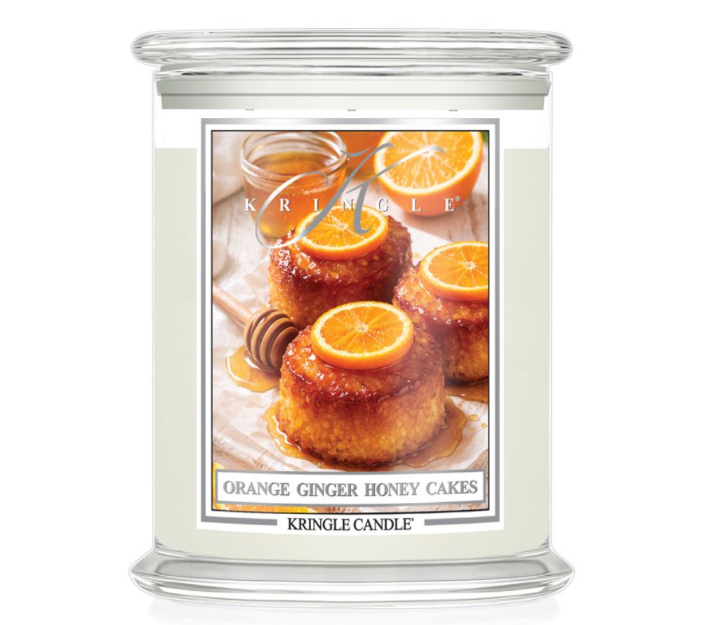 Orange Ginger Honey Cakes scented candle by Kringle Candle