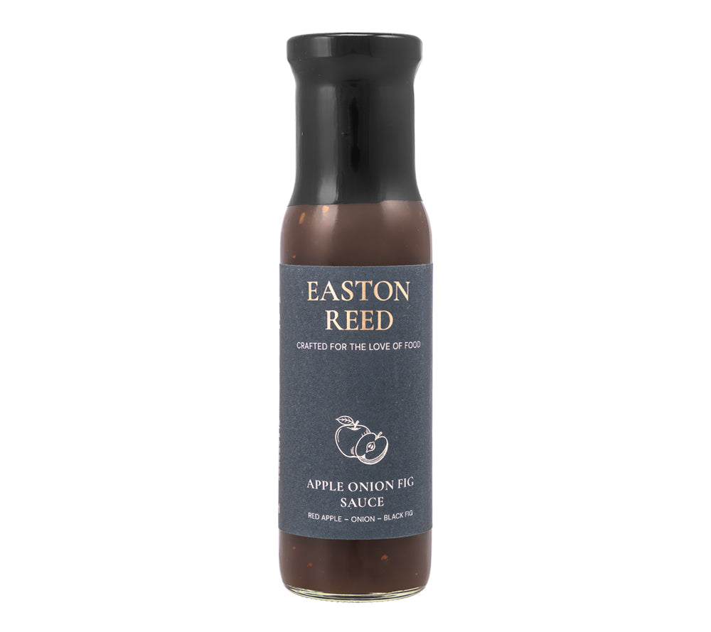 Apple Onion Fig Sauce von Easton Reed (260 ml-Glasflasche)