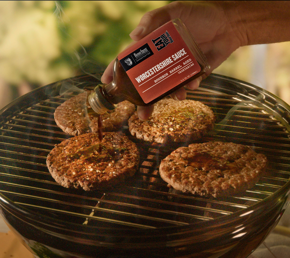 Worcestershire Sauce von Bourbon Barrel Foods - in gebrauchten Bourbon-Fässern gereift - aus Louisville, Kentucky - jetzt probieren! 