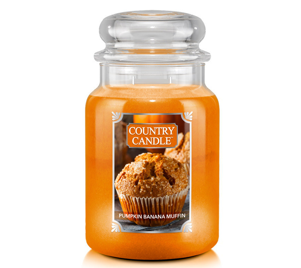 Pumpkin Banana Muffin Duftkerze von Country Candle