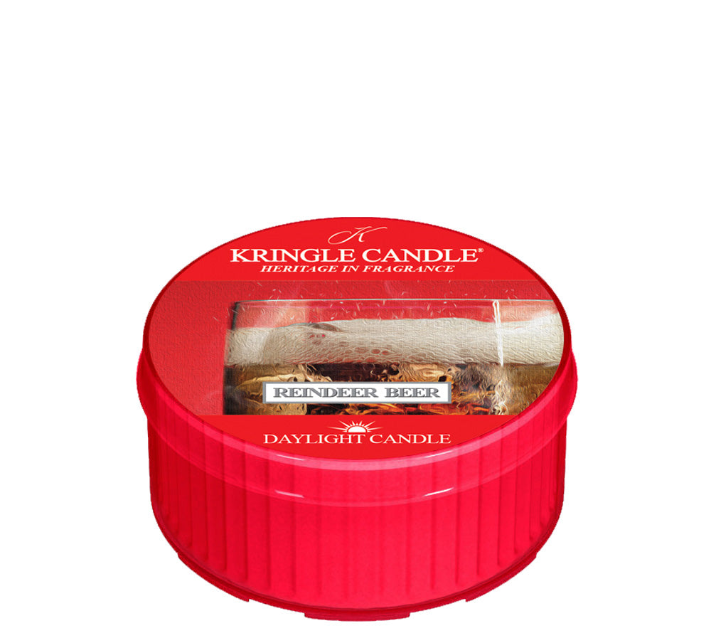 Reindeer Beer Duftkerze von Kringle Candle online kaufen – Root Beer mit Vanille & Ingwer