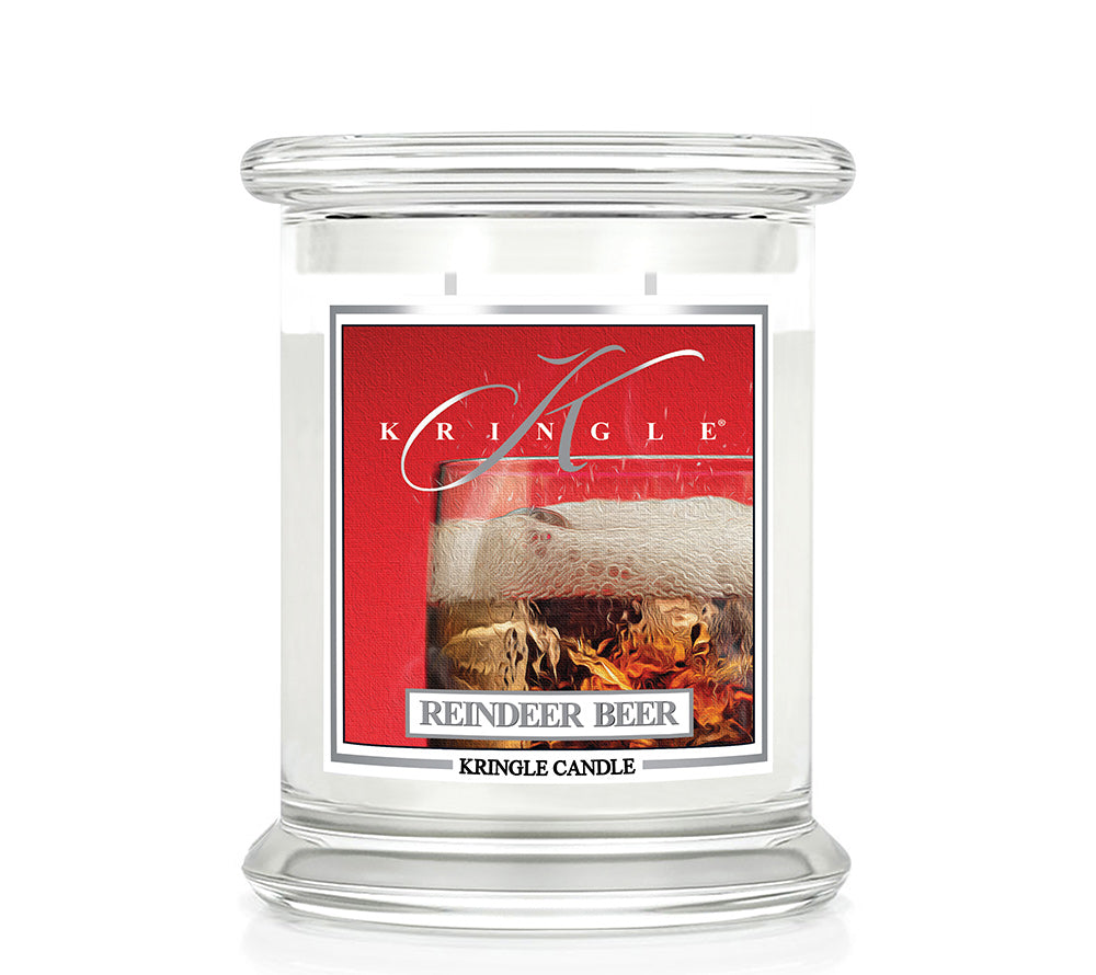 Reindeer Beer Duftkerze von Kringle Candle online kaufen – Root Beer mit Vanille & Ingwer