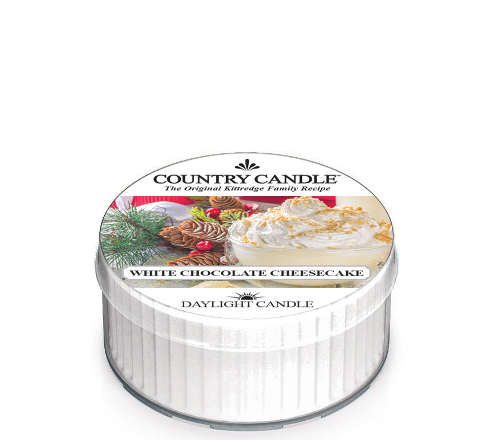 White Chocolate Cheesecake Duftkerze – süßer Vanilleduft für gemütliche Winterabende