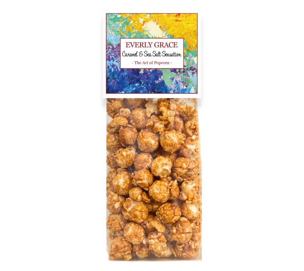 Caramel & Sea Salt Sensation Popcorn von Everly Grace