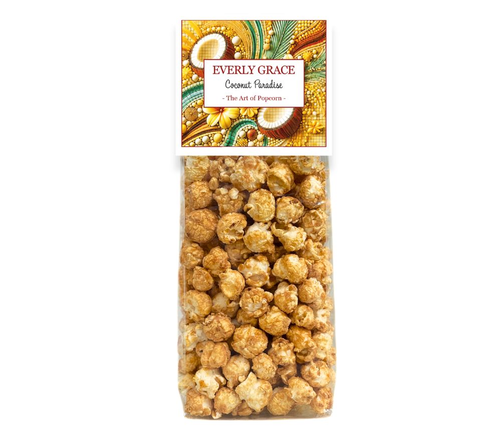 Coconut Paradise Popcorn von Everly Grace
