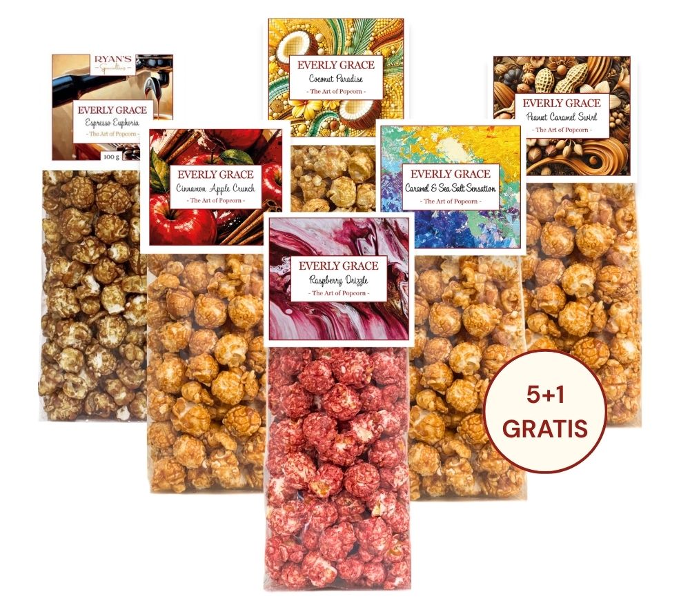 Favorites Bundle Popcorn from Everly Grace (6x100 g) 