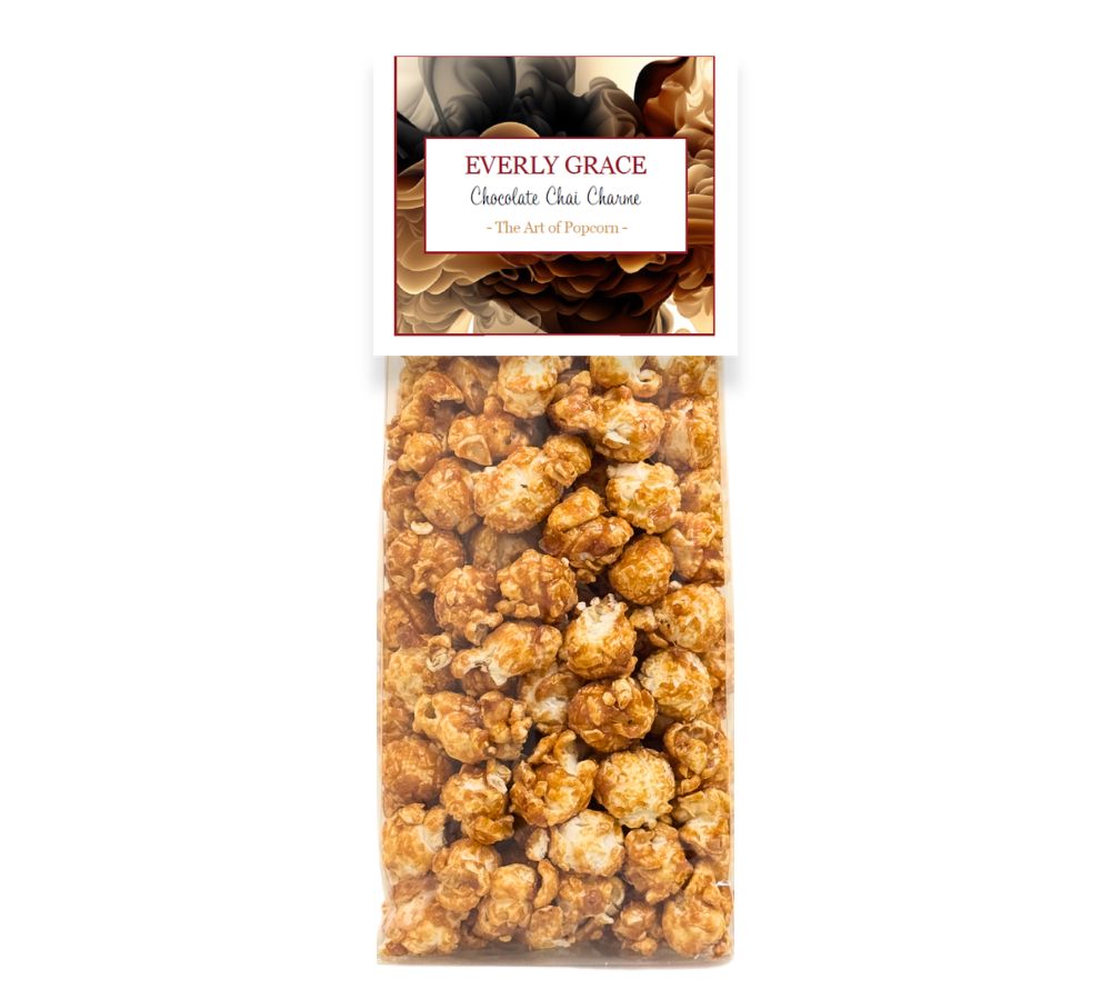 Chocolate Chai Charme Popcorn von Everly Grace