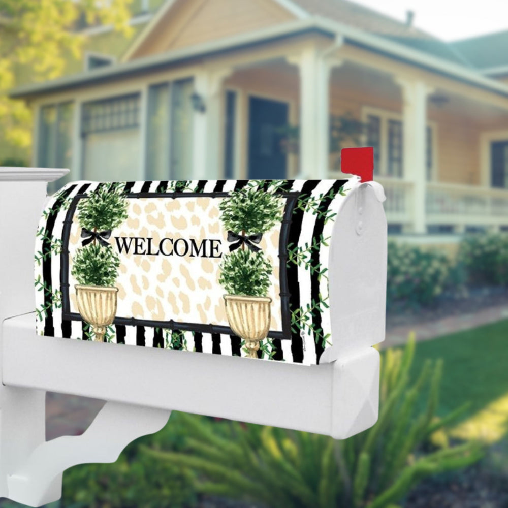 Topiary Mailbox Cover online bestellen – Wetterfest, magnetisch, stilvoller US-Mailbox-Gruß
