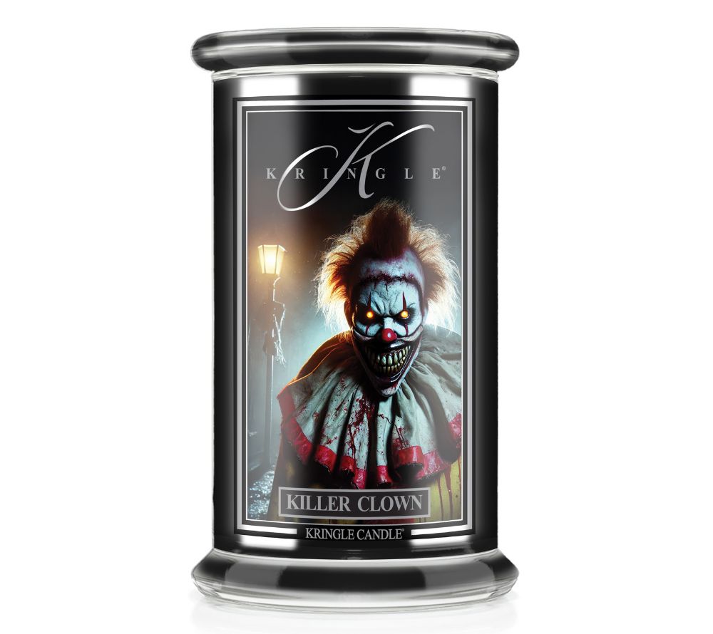Killer Clown Large Limited Edition Halloween (22 oz-Glas, 2-Docht)