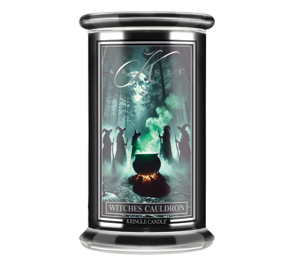 Witches Cauldron as a large candle jar - Halloween Limited Edition (22 oz jar, 2-wick) 