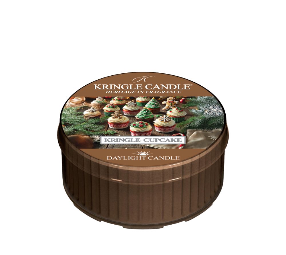 Kringle Cupcake Duftkerze ☆ Kopfnote: Vanille, Kuchen ☆ Herznote: Creme, Gewürz ☆ Basisnote: Vanille, süß ☆ Europaweiter Versand ☆ Jetzt entdecken!