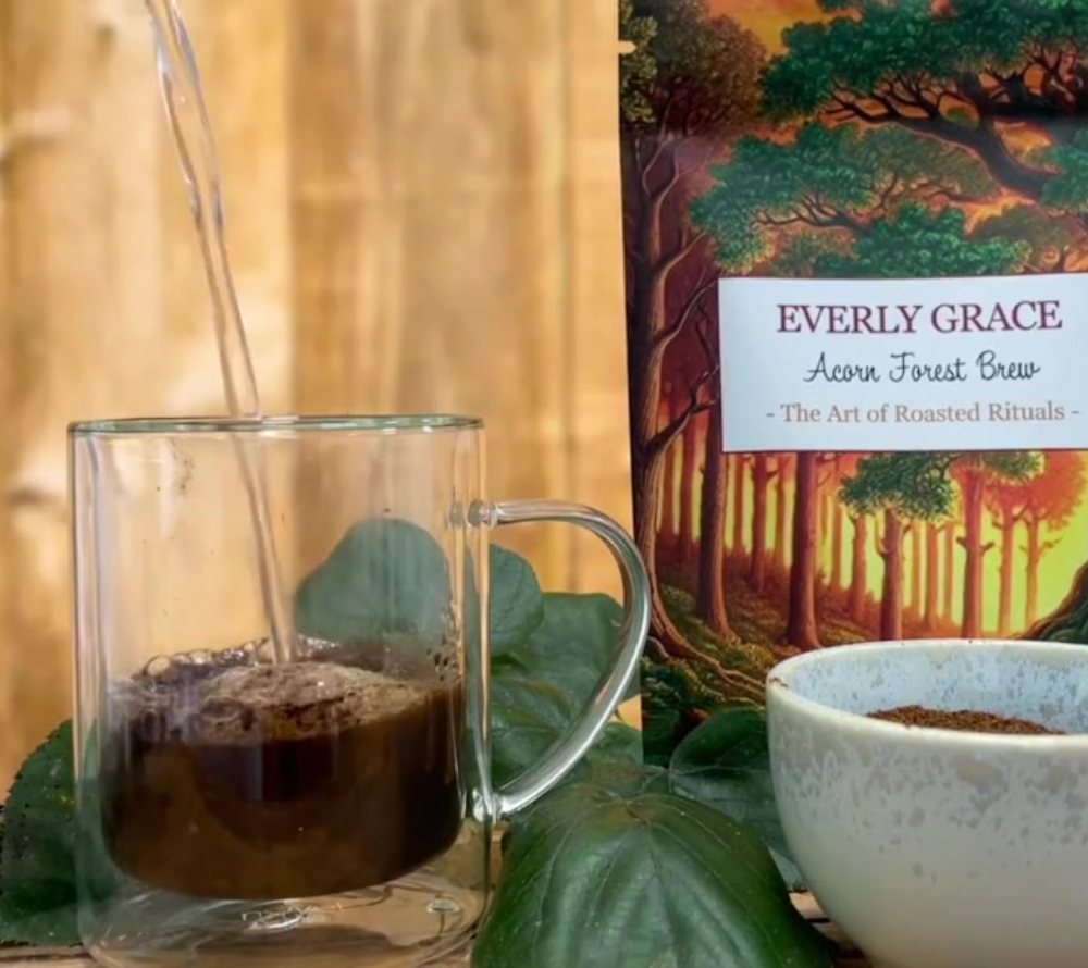 Everly Grace Roasted Rituals Kollektion – naturbelassene Getränke für bewusste Abendrituale und Momente der inneren Ruhe