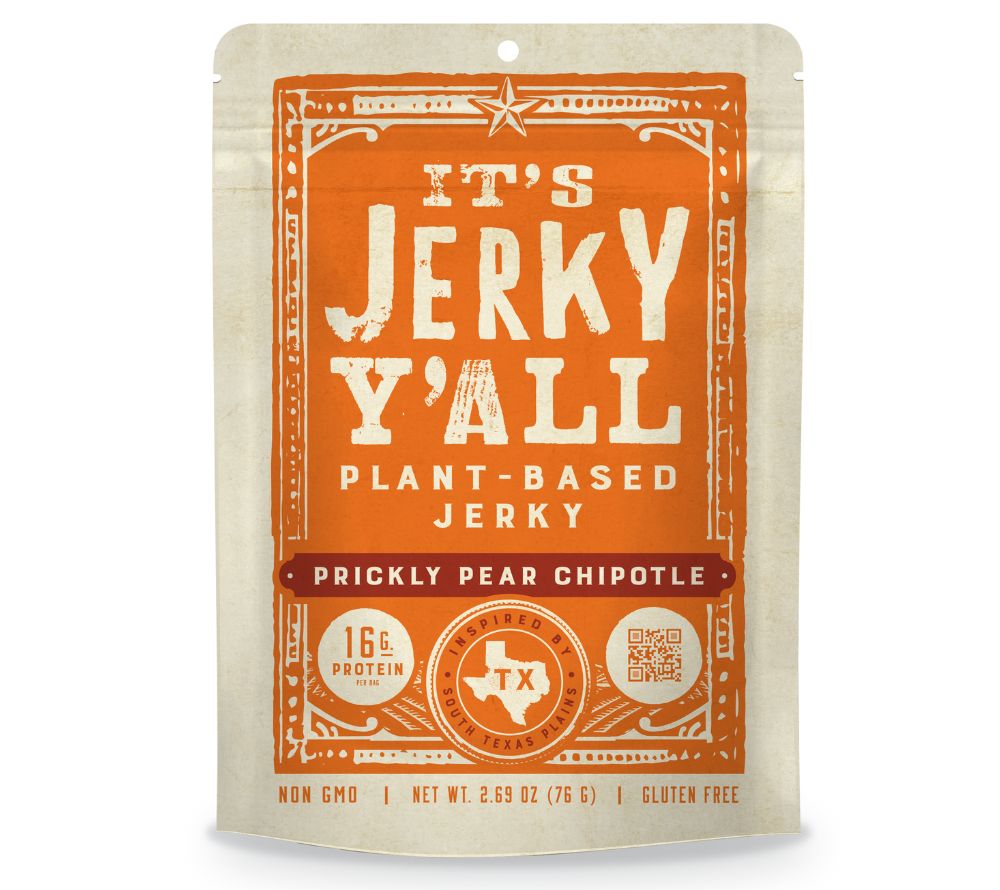 Prickly Pear Chipotle Plant Based Jerky von All Y’Alls Foods