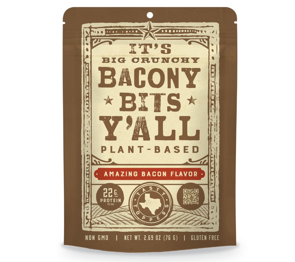 Amazing Bacon Flavor Plant Based Bacony Snacks von All Y’Alls Foods