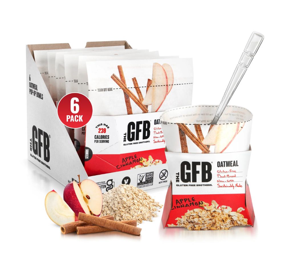 
                  
                    Apple Cinnamon Oatmeal von The Gluten Free Brothers bei American Heritage – vegan, proteinreich & glutenfrei. Klassischer Genuss neu definiert.
                  
                