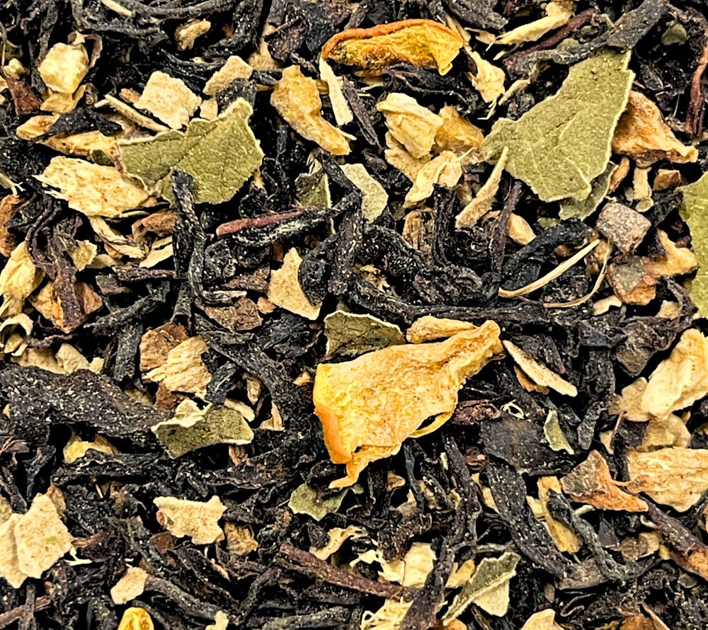 Pumpkin Spice Glory Tea ✓ Vollmundiger Schwarztee mit Pumpkin Spice-Gewürzen ✓ Mit Zimt, Muskat, Nelken & Orange Pekoe ✓ Europaweiter Versand ✓ Jetzt kaufen!