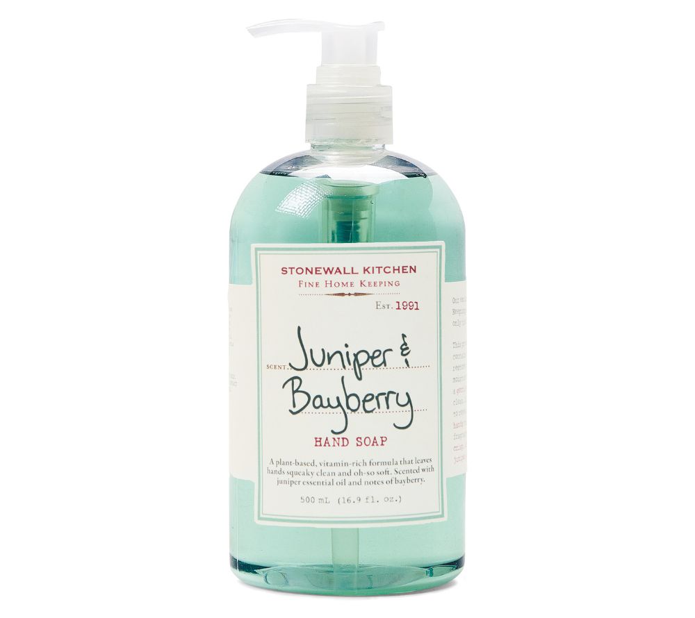 Juniper & Bayberry Hand Soap von Stonewall Kitchen (Spender mit 500 ml Flasche)