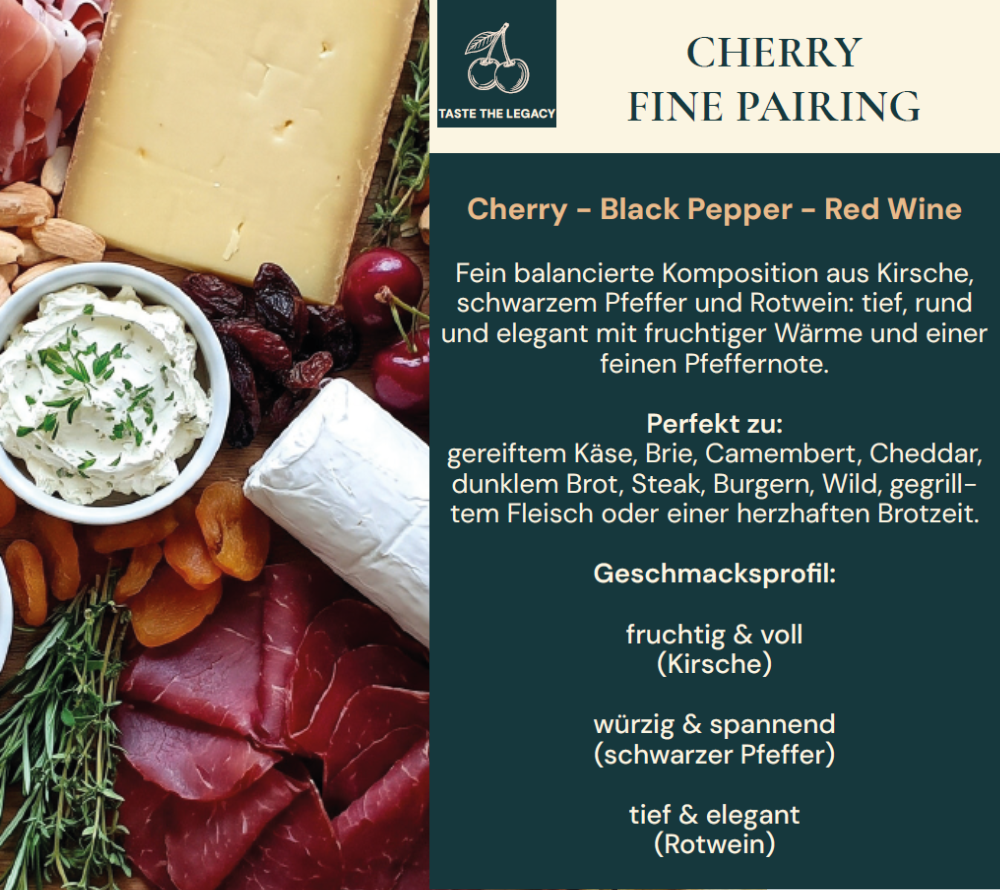 Recommendation für das Cherry Fine Pairing von Easton Reed