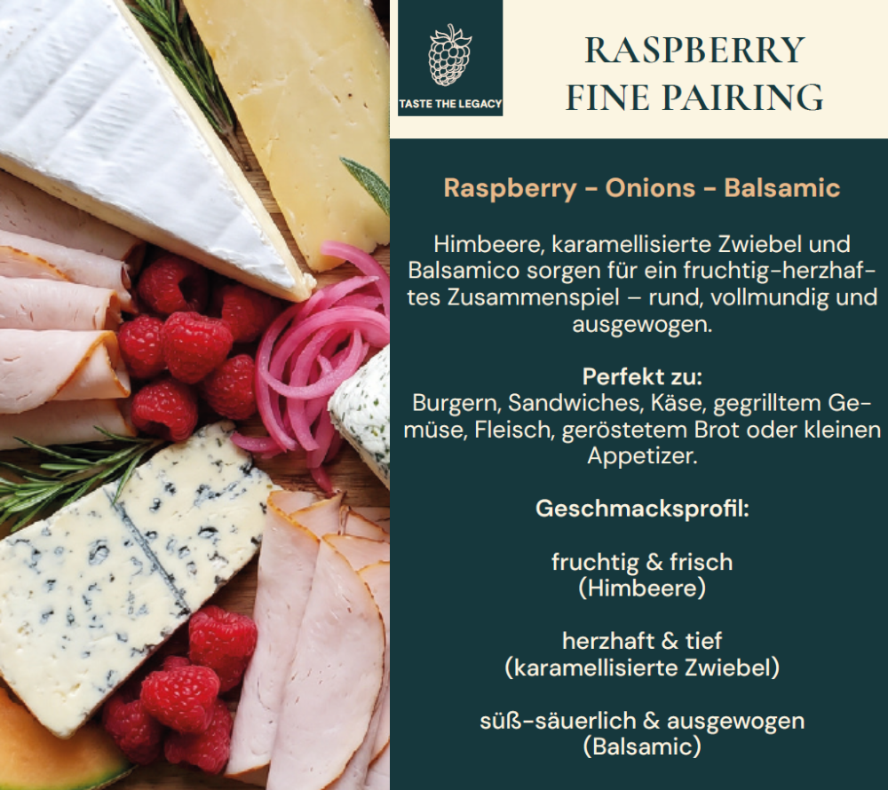 Recommendation für das Raspberry Fine Pairing von Easton Reed