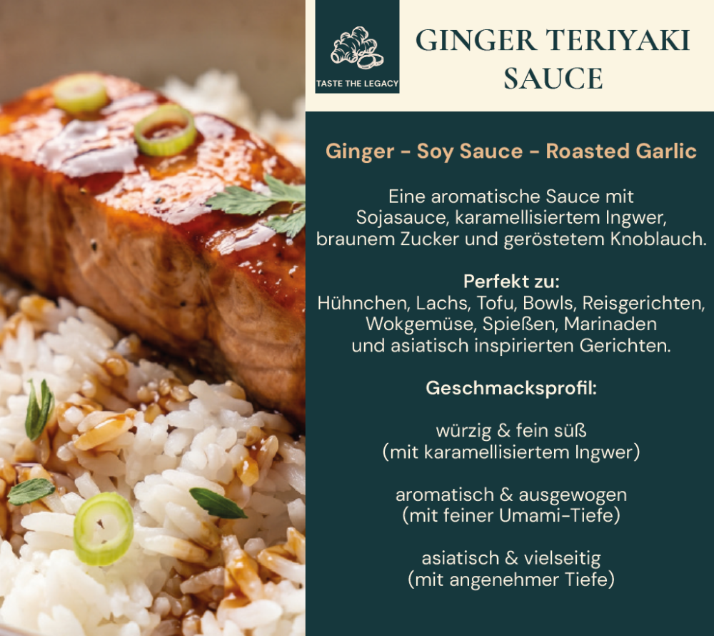 Recommendation für die Ginger Teriyaki Sauce von Easton Reed