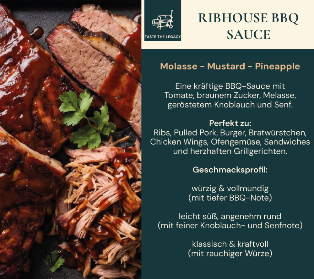 Recommendation für die Ribhouse BBQ Sauce von Easton Reed