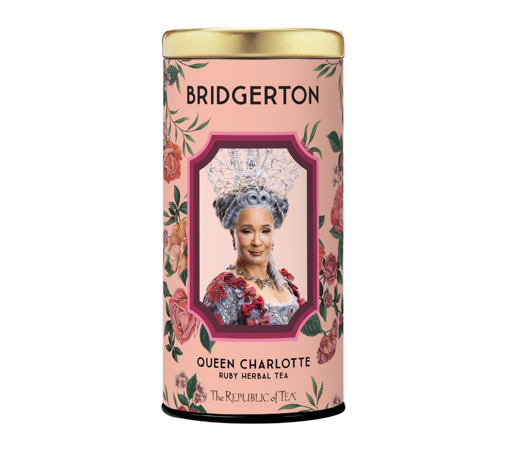 Bridgerton Queen Charlotte Ruby Herbal Tea von The Republic of Tea (Metalldose mit 36 Beuteln)