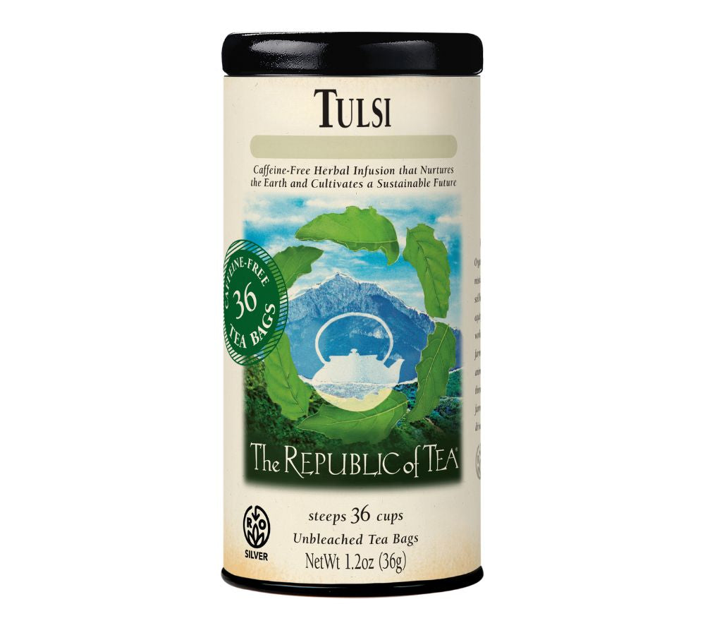 Tulsi Herbal Tea by The Republic of Tea (36-Count Tin)