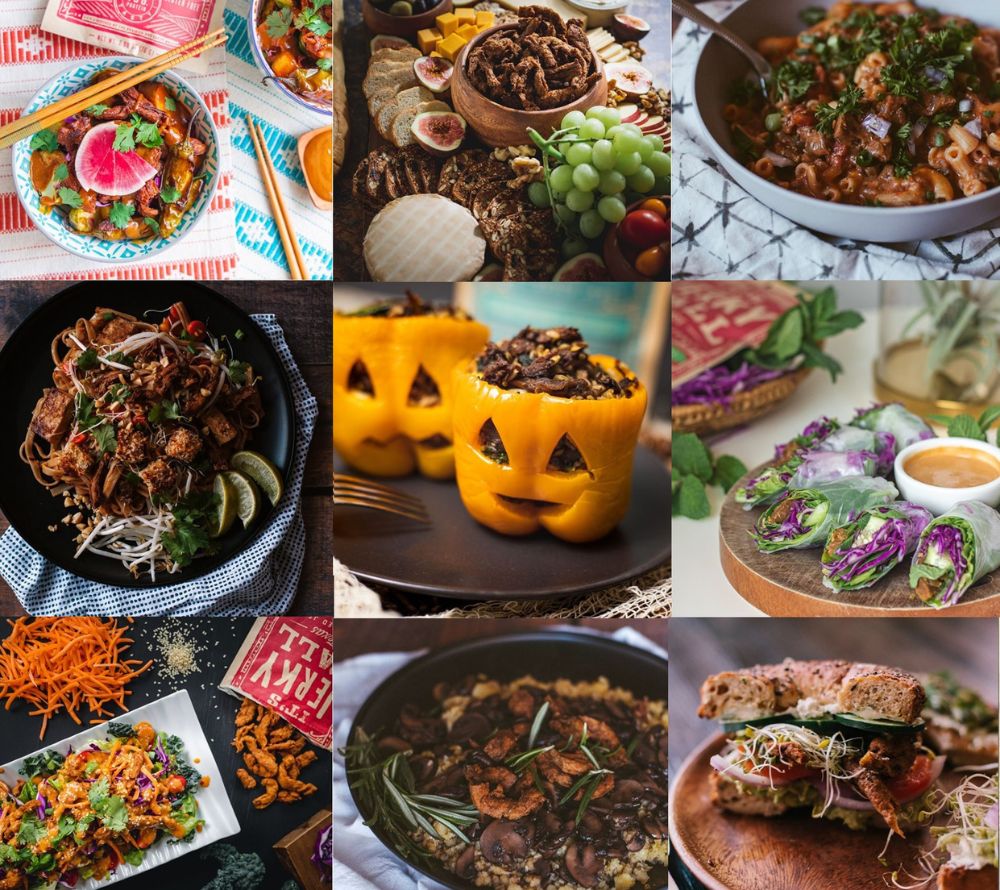 
                  
                    Black Pepper & Sea Salt Plant Based Jerky kaufen ☆ Rauchig-würziger veganer Snack ☆ Proteinreich & glutenfrei ☆ Perfekt für unterwegs oder Mahlzeiten ☆ Jetzt probieren!
                  
                