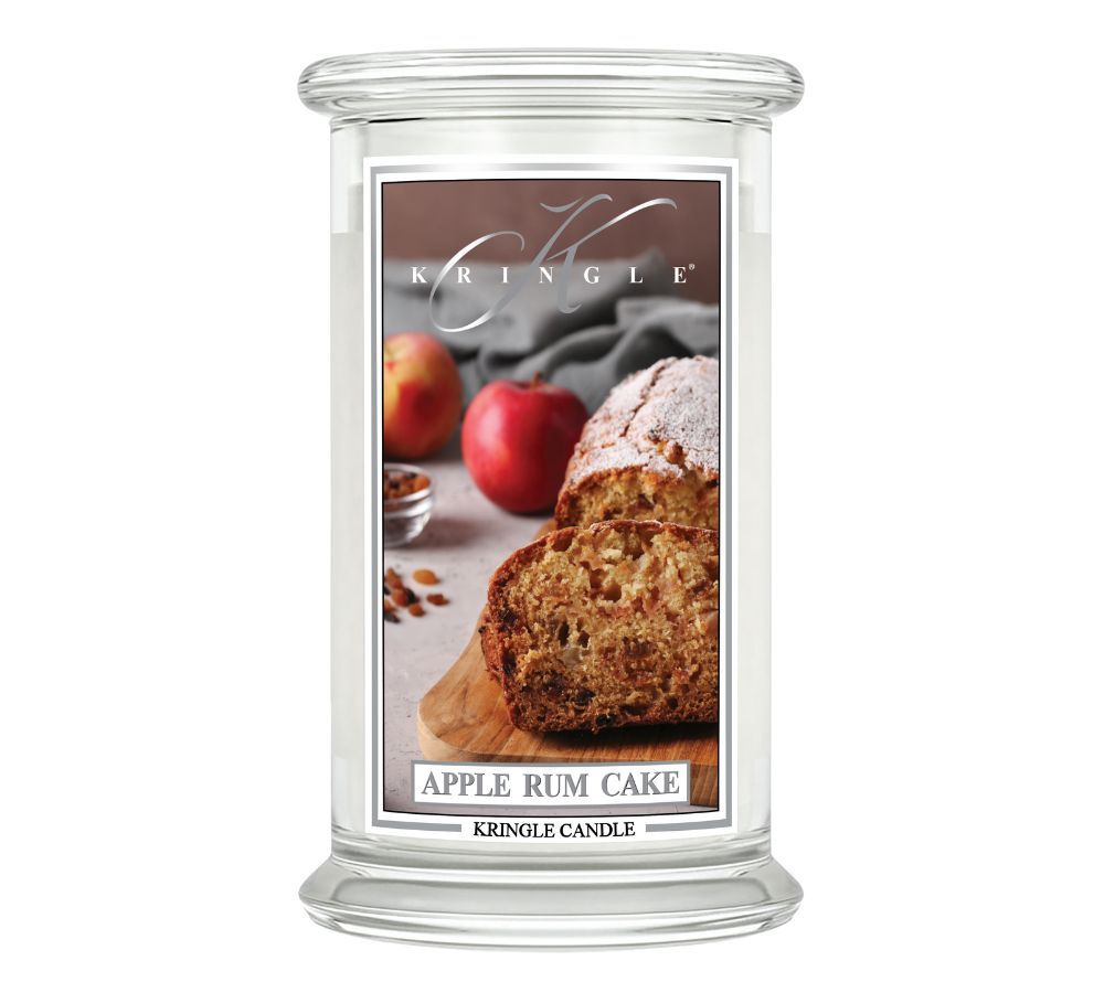 Apple Rum Cake scented candle by Kringle Candle 