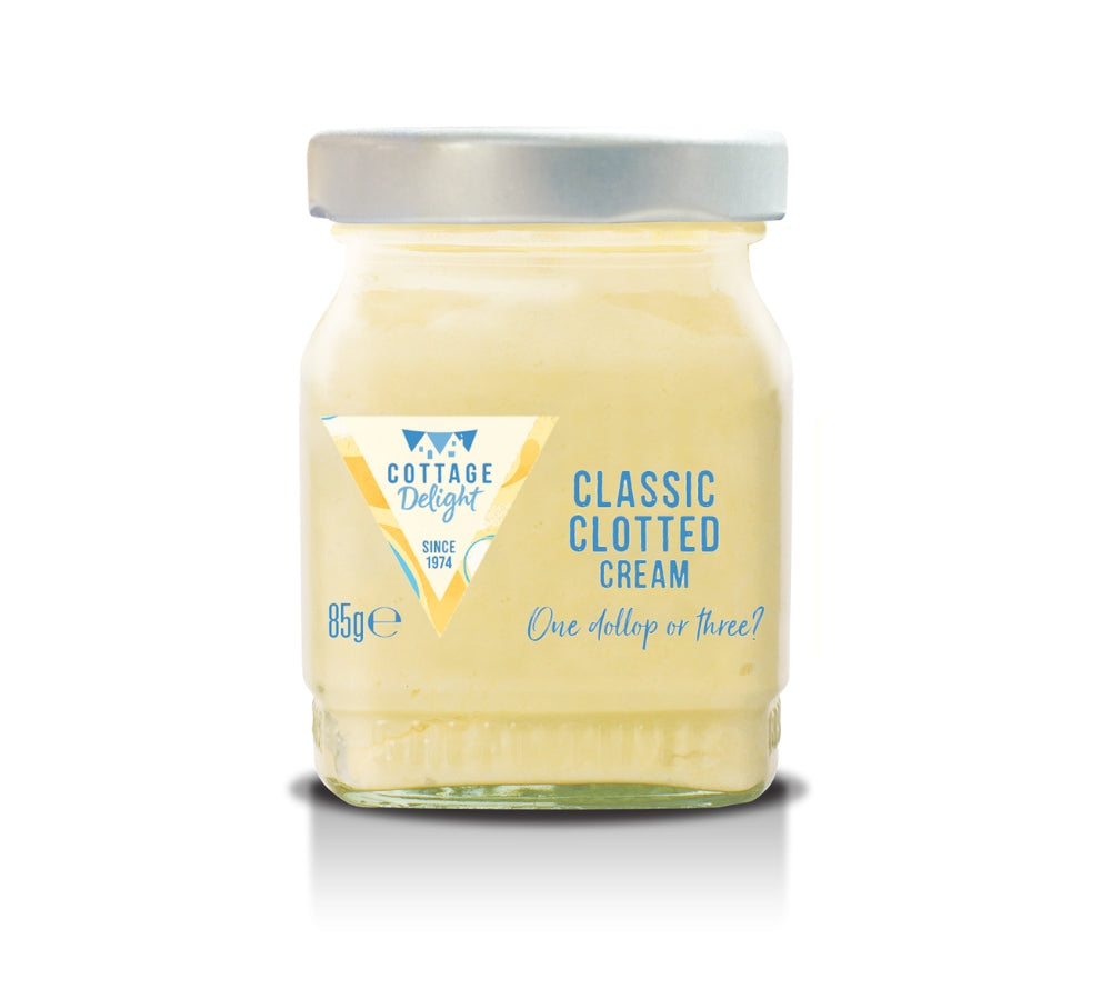 Classic Clotted Cream von Cottage Delight (85 g Glas)