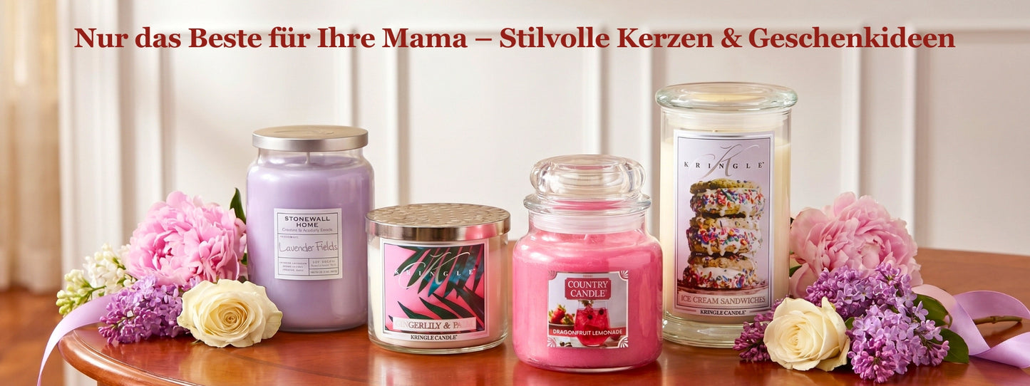 American Heritage Augsburg – Stilvolle Kerzen & Geschenkideen zum Muttertag