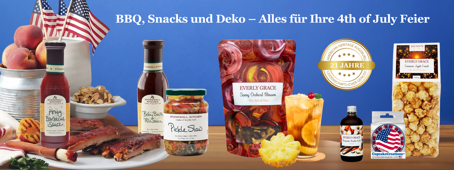4th of July feiern mit Snacks und Deko – Tipps von American Heritage