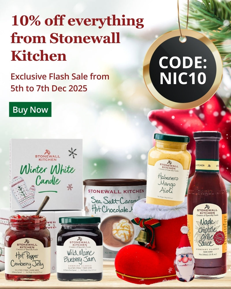 10 % Rabatt auf alles von Stonewall Kitchen mit Code NIC10 | American Heritage