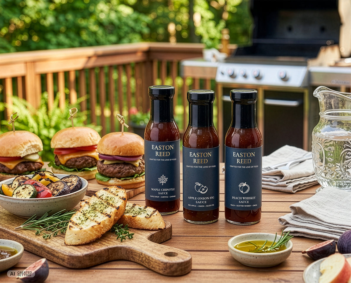 Grill und BBQ-Saucen von Easton Reed - von rauchig bis fruchtig