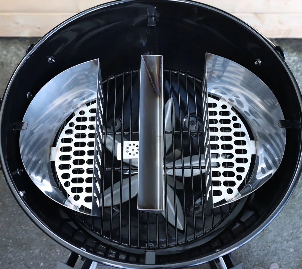 Slow 'N Sear FireBaskets+ online kaufen – Kohlekorb & Wassertank für BBQ, Low & Slow, Searing