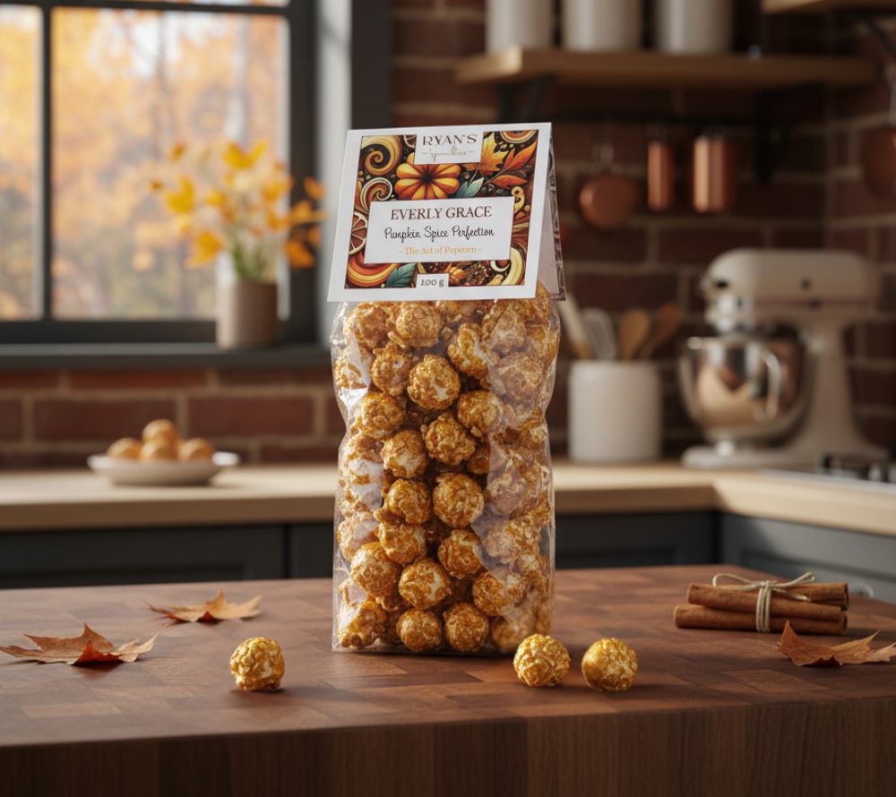 Everly Grace Popcorn Pumpkin Spice Perfection online kaufen – Popcorn mit Kürbisgewürz & Karamell
