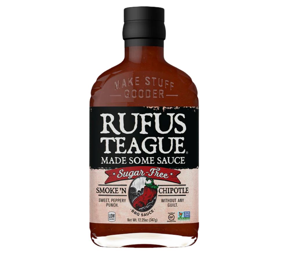 Smoke 'N Chipotle BBQ Sauce by Rufus Teague (sugar-free)