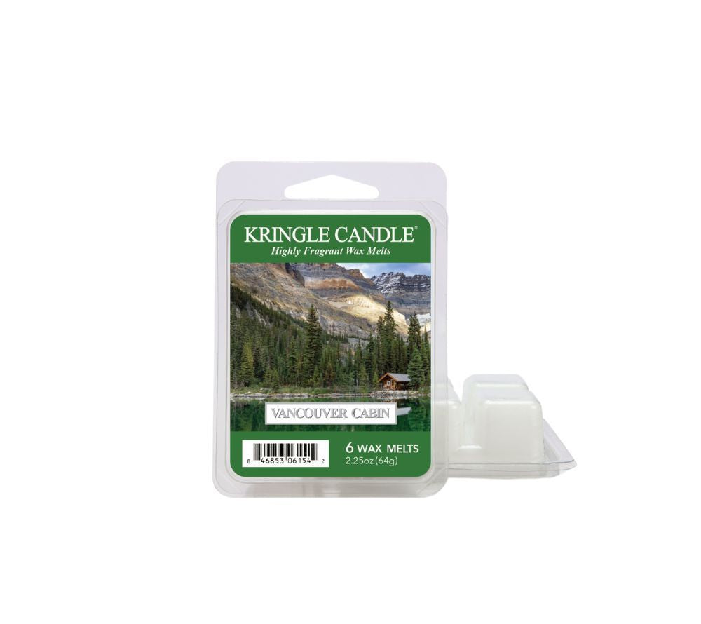 Kringle Candle – Vancouver Cabin Duftkerze kaufen ☆ Rauchig-holziger Herbstduft mit Zedernholz & Amber ☆ Wie ein Morgen in der Waldhütte ☆ Original aus den USA ☆ Jetzt entdecken!