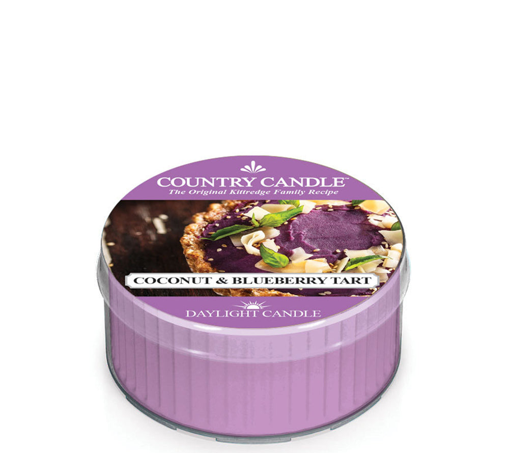 Daylight Coconut & Blueberry Tart Coconut & Blueberry Tart Duftkerze von Country Candle ♥ Fruchtig süßlicher Duft ♥ Aus der Frühjahrskollektion von Country Candle ♥ Importiert aus den USA » Jetzt bestellen!